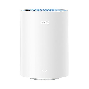 Cudy M1200, 2 шт., двухдиапазонный (2,4 ГГц/5 ГГц), Wi-Fi 5 (802.11ac), белый 1 внутренний