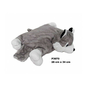 Pliušinė pagalvė Husky dog 26x34 cm (P3070) 149695