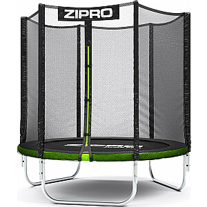 Zipro Jump Pro sodo batutas su išoriniu tinkleliu 6 pėdų 183 cm