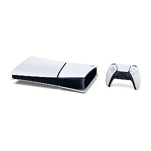 „Sony PlayStation 5 Digital Slim Edition“ konsolė, 1 TB SSD, „Wi-Fi“, juoda, balta