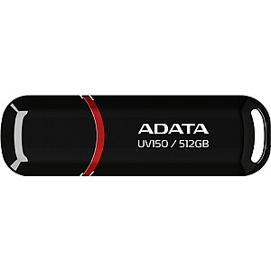 ADATA AUV150 512GB USB atmintinė, juoda ADATA