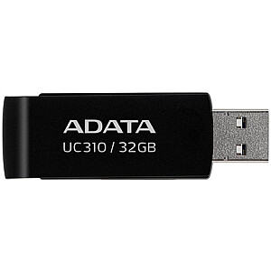 ADATA UC310 32GB USB atmintinė, juoda ADATA