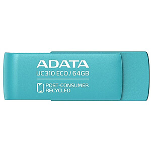 ADATA UC310 ECO 64GB USB atmintinė ADATA
