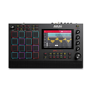 AKAI MPC Live II autonominė muzikos gamybos stotis Sampler MIDI USB Black