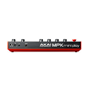 AKAI MPK Mini Play MK3 Control Keyboard Pad MIDI USB valdiklis juodas, raudonas