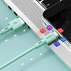 Joyroom USB – Lightning кабель 2,4A 1,2 м (S-1224N2 Black)