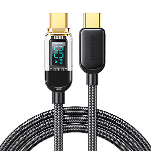 USB-C laidas 100 W LCD 1,2 m Joyroom S-CC100A4 (juodas)