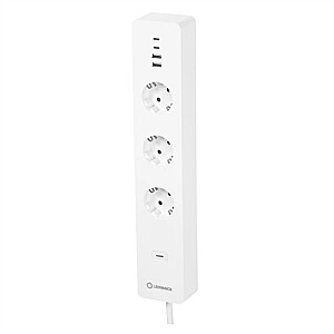 Ledvance SMART+ WiFi kelių maitinimo lizdas, EU Ledvance SMART+ WiFi kelių maitinimo lizdas, EU 4058075594784 baltas