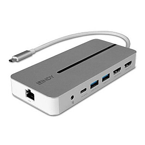 I/O DOCKING STATION USB-C/MINI DUAL 4K 43360 LINDY