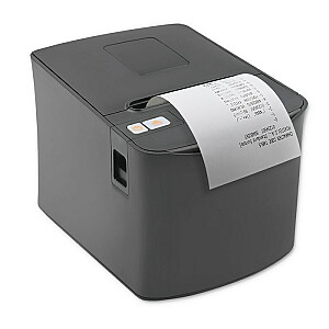 Qoltec 50256 kvitų spausdintuvas | kuponas | terminis | USB