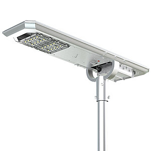 PowerNeed SSL34 lauko apšvietimo stulpas / stulpas montuojamas lauko apšvietimo fiksuotas (-os) lempa (-os) 40 W LED sidabrinė