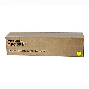 Tonerio kasetė Toshiba T-FC50EY FC50EY T-FC50E geltona