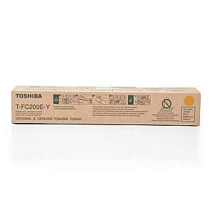 Toshiba Toner T-FC200E-Y kasetė 1 vnt Original Yellow