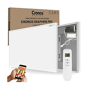 CRONOS GRAFEN PRO CGP-900TWP 900W infraraudonųjų spindulių šildytuvas su nuotolinio valdymo pultu