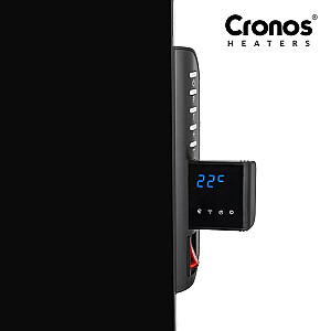 Cronos Synthelith CRG-720TWP 720 Вт стеклянный инфракрасный обогреватель черный с Wi-Fi и пультом дистанционного управления