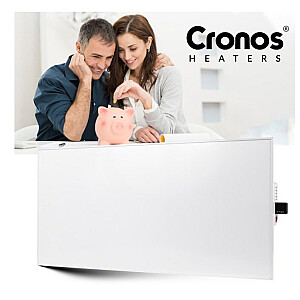 Cronos Synthelith Pro CRP-600TWP 600W pilkas infraraudonųjų spindulių šildytuvas su Wi-Fi ir nuotolinio valdymo pultu