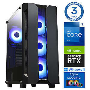 INTOP AQUA i7-14700F 16GB DDR5 500SSD M.2 NVME RTX4060Ti 8GB WIN11Pro