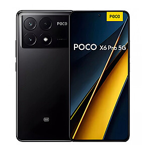 POCO X6 5G 12/256 GB juodas