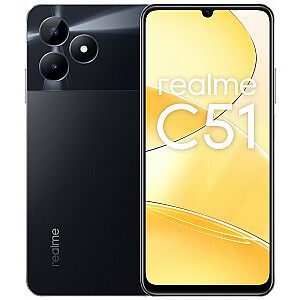 Realme C51 4/128 ГБ черный