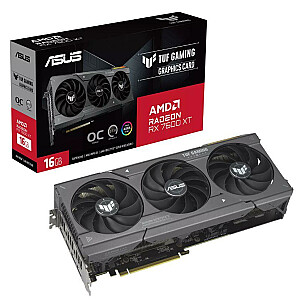 Graphics Card ASUS AMD Radeon RX 7600 XT 16 GB GDDR6 128 bit PCIE 4.0 16x 1xHDMI 3xDisplayPort RX7600XT-O16G-GAMING