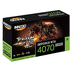 Inno3D GeForce RTX 4070 SUPER Twin X2 12 ГБ GDDR6X DLSS 3