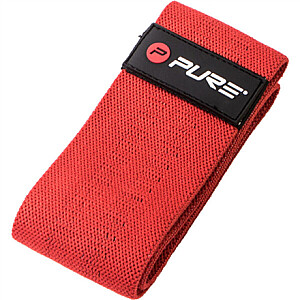 Pure2Improve Textile Resistance Band Heavy 45 kg Raudona
