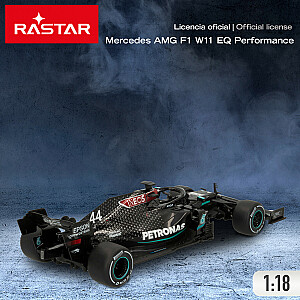 RC automobilis MERCEDES-AMG F1 W11 EQ PERFOMANCE (juodas) 1:18 6+ CB46981