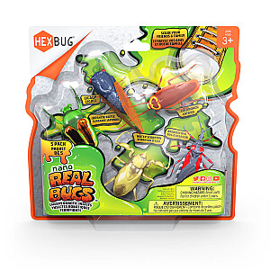 HEXBUG Интерактивная игрушка Nano Real Bugs 5 шт