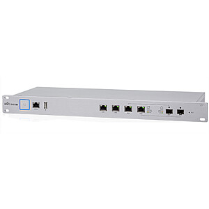 „Ubiquiti Unifi“ saugos šliuzas USG-PRO-4 Nėra „Wi-Fi“ 10/100/1000 Mbit/1000 Mbit/S Ethernet LAN (RJ-45) prievadai 2 tinklelio palaikymas Nėra MU-MiMO Ne Nėra mobiliojo plačiajuosčio ryšio