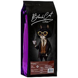 Black Cat Etiopija 100% Arabika 1 kg