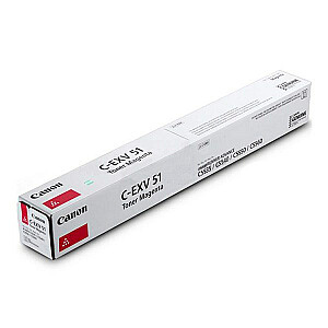 Canon C-EXV51 dažų kasetė, originali purpurinė
