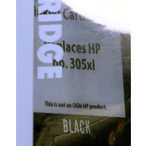 Чернила Superbulk для HP 305XL 3YM62AE reg SPB-305XLB, 18 мл, черные
