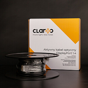 CLAROC-DP-14-30M Оптический кабель Claroc DisplayPort 1.4 AOC, 8K, 30 м