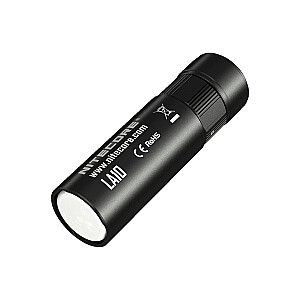 Nitecore LA10 juodas LED rankinis žibintuvėlis
