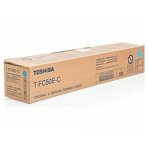 Toshiba T-FC50EC dažų kasetė 1 vnt. Originali mėlyna