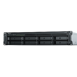 Synology RS1221RP+ Up to 8 HDD/SSD Hot-Swap AMD Ryzen Ryzen V1500B Processor frequency 2.2 GHz 4 GB DDR4