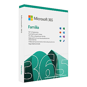 Microsoft 365 Family PL - лицензия на один год