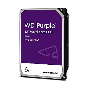 Внутренний жесткий диск Western Digital WD64PURZ 3,5 дюйма, 6000 ГБ, Serial ATA III