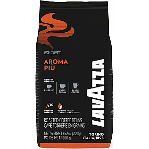 Kava Lavazza Expert Plus Aroma Piu pupelėse 1 kg