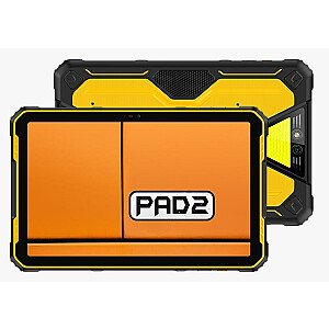Ulefone Armor Pad 2 8/256 GB LTE planšetinis kompiuteris juodos ir geltonos spalvos