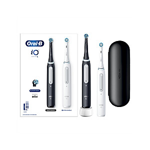 Oral-B iO Series 4 Duo balta/juoda