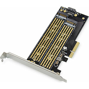 „Control Digitus PCIe 3.0 x4“ – M.2 PCIe + M.2 SATA (DS-33172)