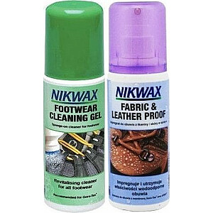 Nikwax Set Nikwax audinys/oda + valymo gelis