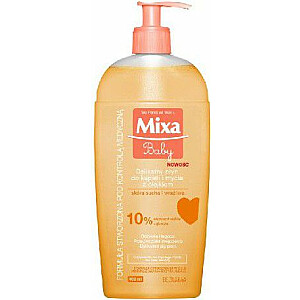 Mixa Baby maudymosi ir prausimosi skystis su aliejumi 400ml