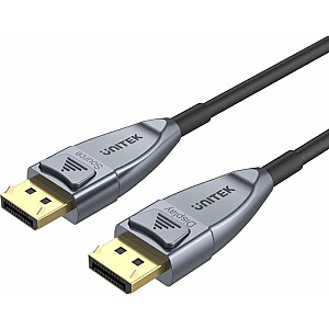 Unitek DisplayPort – DisplayPort kabelis, 30 m, pilkas (C1619GY)