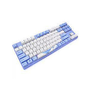 Varmilo VEA108 Sea Melody Gaming Tastatur, MX-Silent-Red, белый светодиод — макет для США