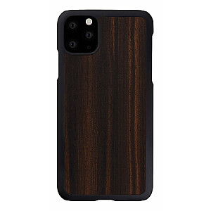 Чехол MAN&WOOD для смартфона iPhone 11 Pro Max черное дерево