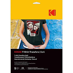 Kodak T-Shirt Transfers Dark 5pcs (3510553)