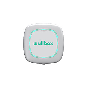 Wallbox | Pulsar Plus Electric Vehicle charger, 7 meter cable Type 2 | 22 kW | Output | A | Wi-Fi, Bluetooth | Compact and powerfull EV Charging stastion - Smaller than a toaster, lighter than a laptop  Connect your charger to any smart device via W