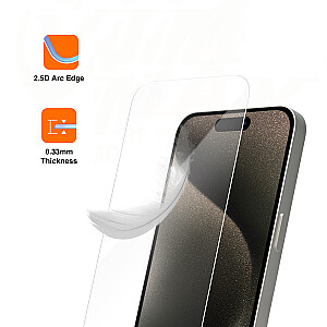 Vmax grūdintas stiklas 2.5D Normal Clear Glass, skirtas iPhone 14 Pro Max 6.7"